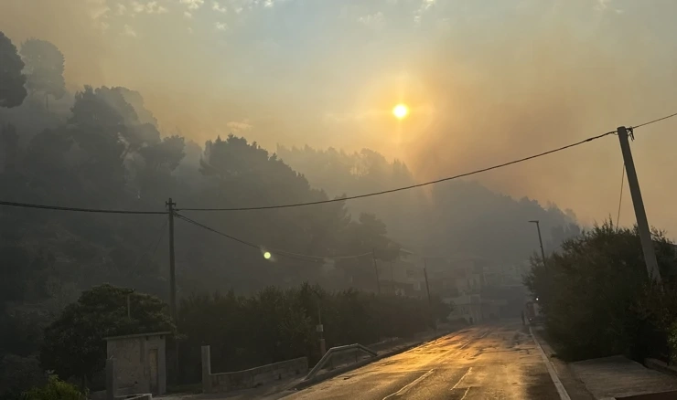  Veliki požar iznad Krila Jesenice   
