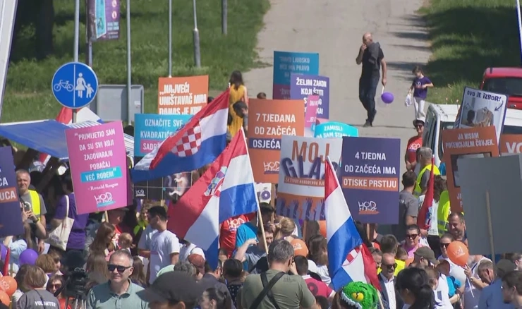 U Osijeku "Hod za život"