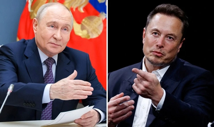 Vladimir Putin / Elon Musk