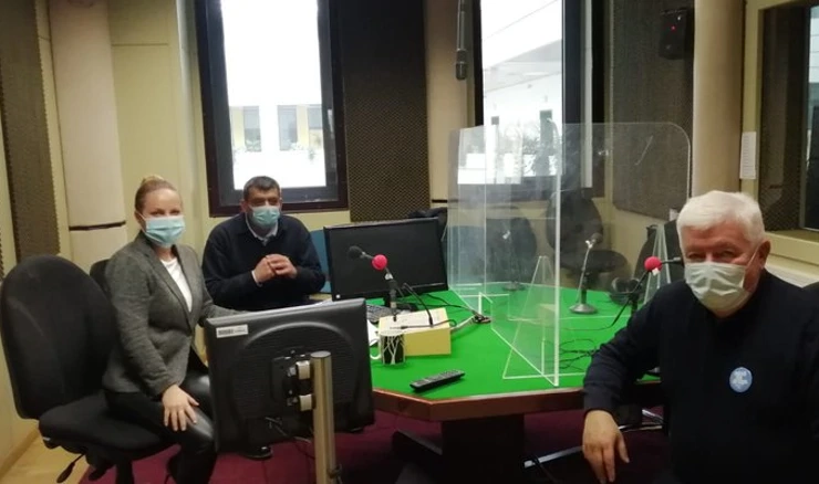 Dr. Bernard Kaić, dr. Zvonimir Šostar i urednica Sandra Erak