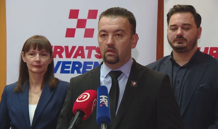 Marijan Pavliček, predsjednik Hrvatskih suverenista