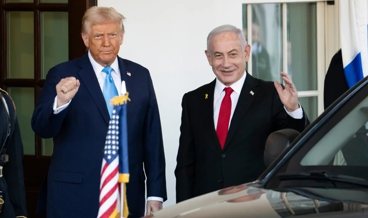 Donald Trump, Benjamin Netanyahu