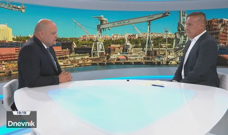 Ministar gospodarstva Ante Šušnjar u Dnevniku HTV-a
