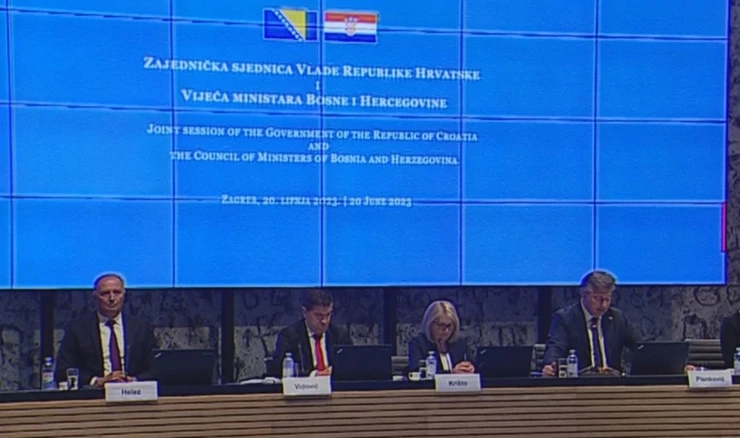 Zajednička sjednica Vlade RH i Vijeća ministara BiH 