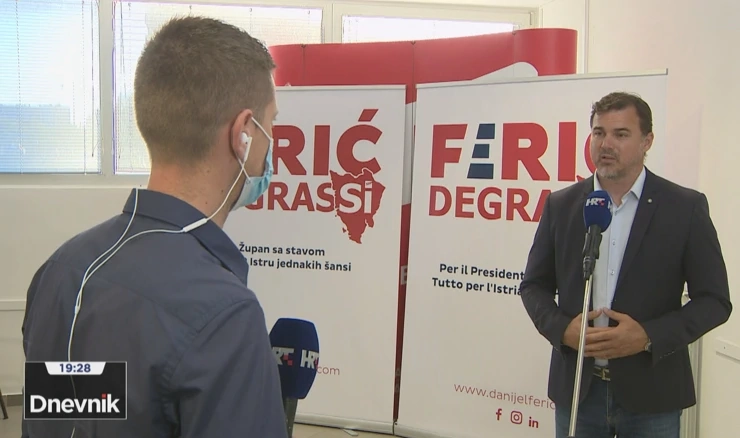 Danijel Ferić u Dnevniku HTV-a