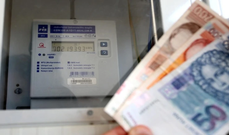  Očitanje brojila električne energije 