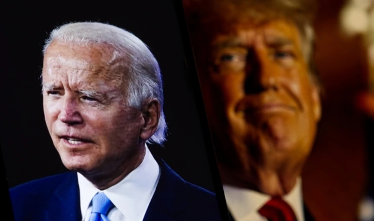 Biden i Trump
