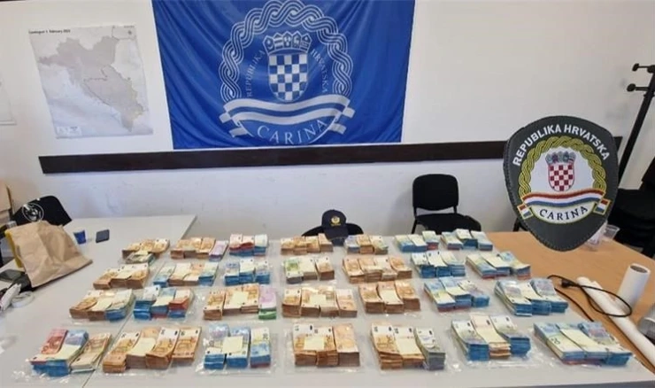 Najveća zapljena gotovine na graničnim prijelazima u RH