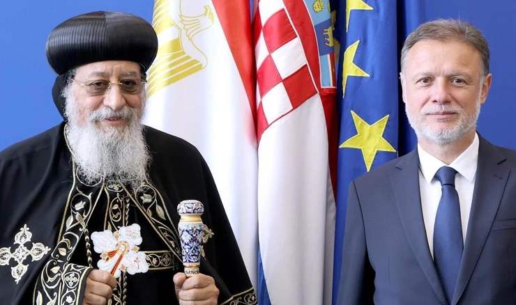  Jandroković primio papu Tawadrosa II.