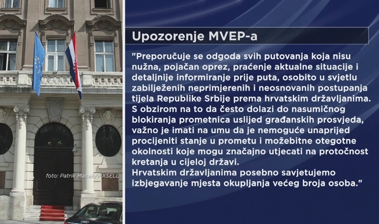 Iz priopćenja MVEP-a