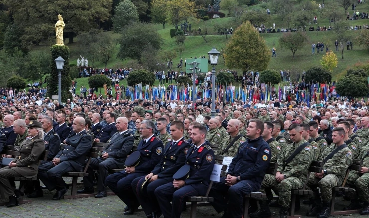 30. hodočašće vojske, policije i branitelja u Mariju Bistricu