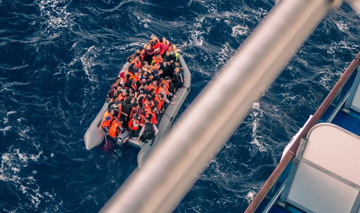 Pet mrtvih u sudaru broda s migrantima i plovila turske obalne straže, ilustracija
