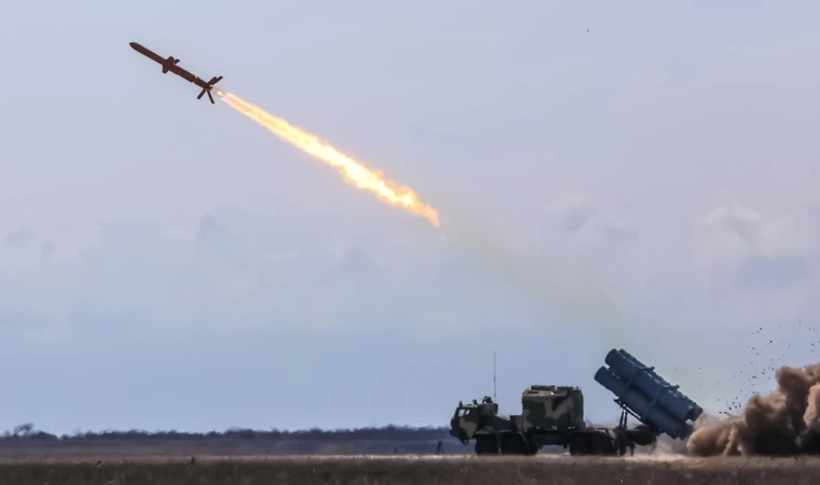 Testiranje ukrajinske rakete