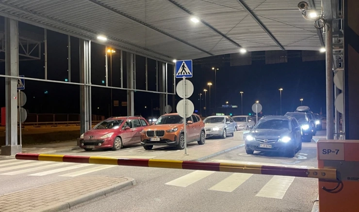 Granični prijelaz između Finske i Rusije 