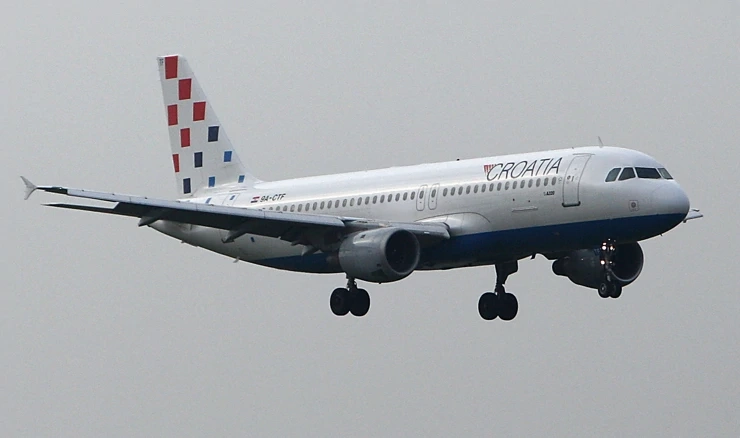Zrakoplov Croatia Airlinesa