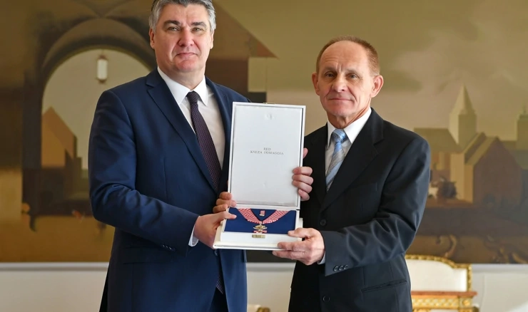 Predsjednik odlikovao Danijela Borovića