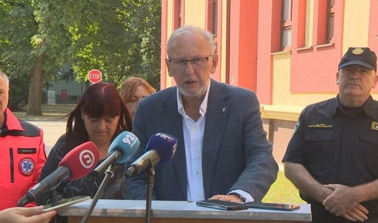Ministar unutarnjih poslova i načelnik Stožera civilne zaštite Davor Božinović