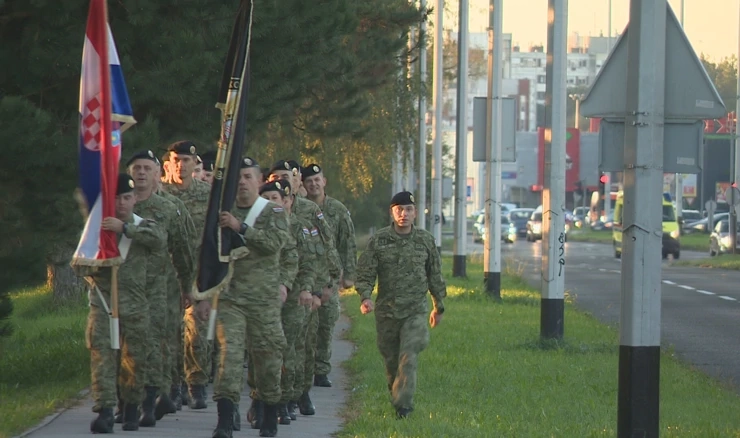 Mimohod u čast poginulim, nestalim i umrlim pripadnicima Vojne policije u Domovinskom ratu