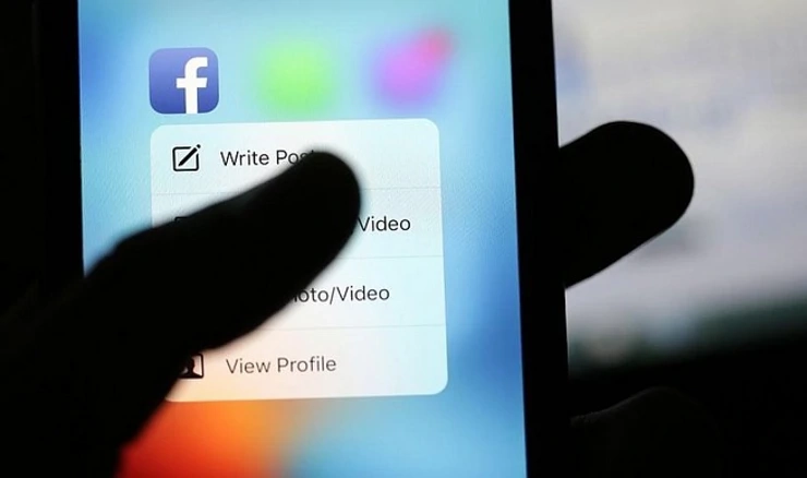 Facebook, ilustracija