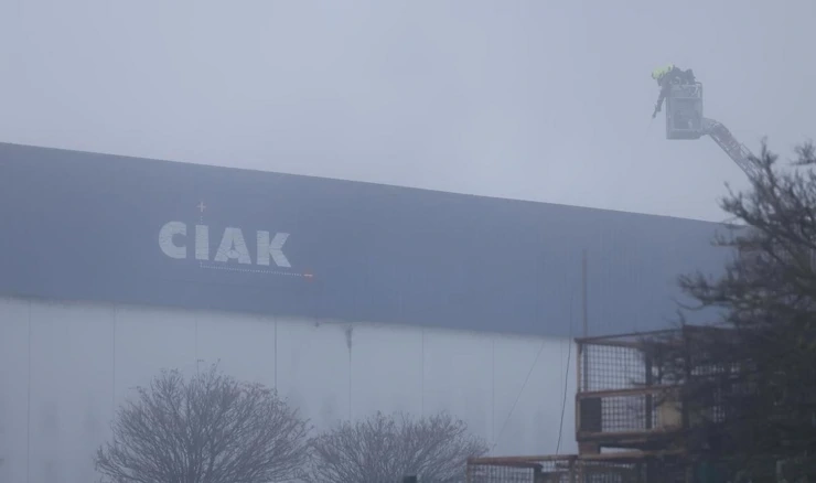 Pogon CIAK-a u Gubaševom u kojem je izbio požar