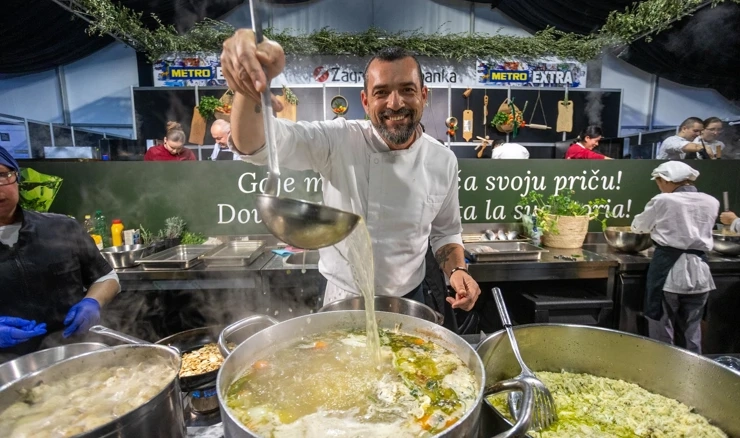 Chef David Skoko na otvorenju