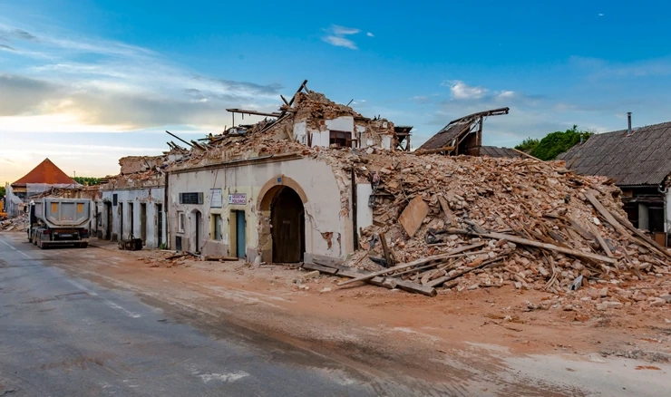 Petrinja nakon potresa