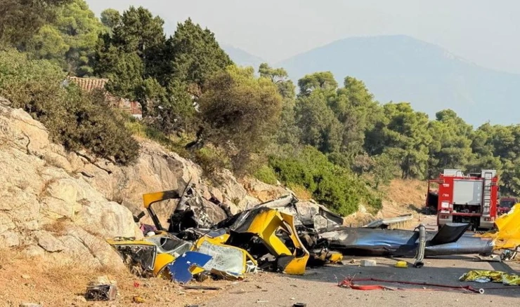 Sudarila se dva helikoptera koja su gasila požar