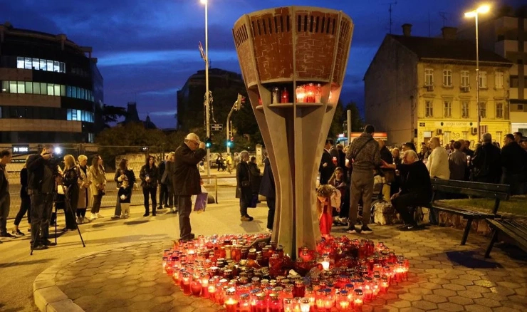 Počast žrtvama Vukovara u Splitu