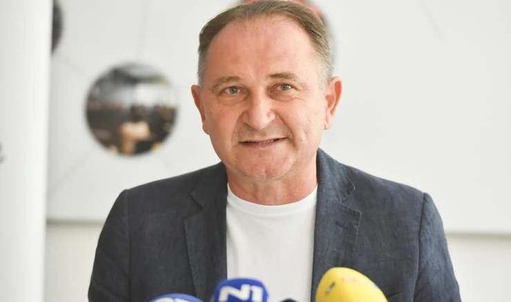 Predsjednik SSSH Mladen Novosel, arhivska fotografija