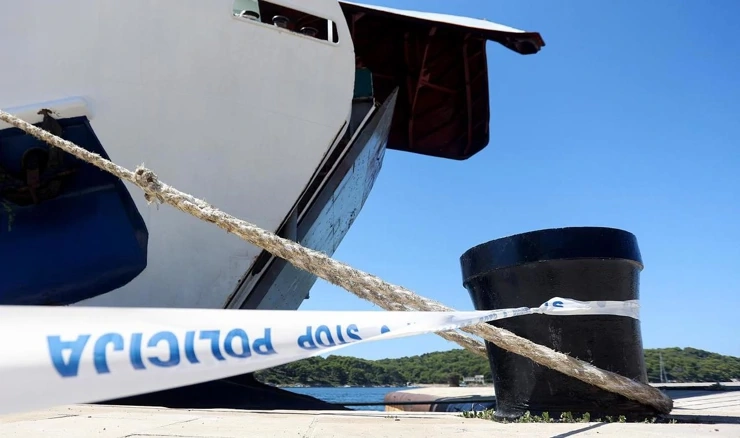 Očevid nakon nesreće broda Jadrolinije 'Lastovo'