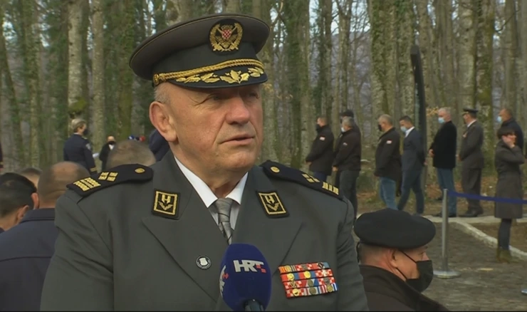 Umrovljeni general Josip Lucić