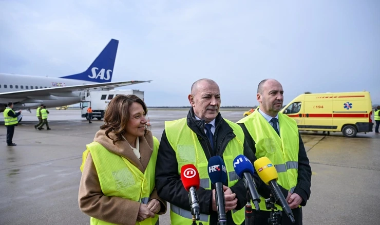 Medved i Hrstić dočekali ranjene ukrajinske vojnike