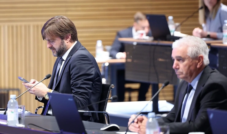 Tomislav Ćorić na sjednici Vlade