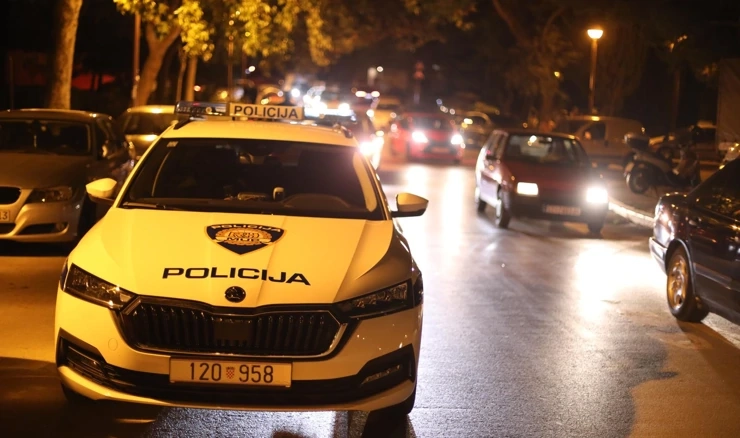 Policija u Ostravskoj ulici u Splitu