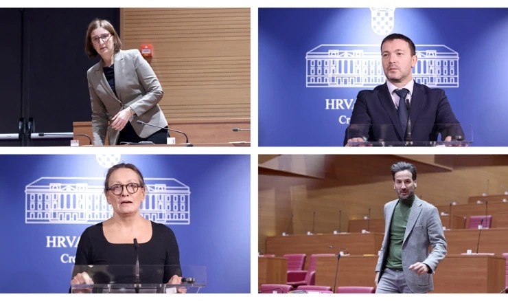 Marijana Puljak, Arsen Bauk, Urša Raukar Gamuli i Marin Miletić
