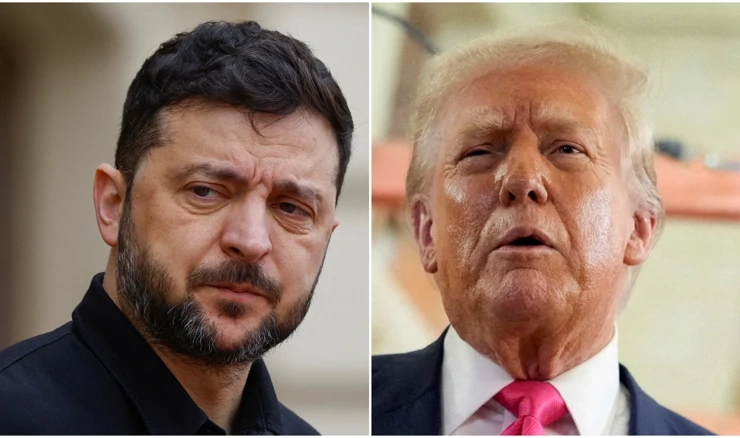 Zelenski i Trump