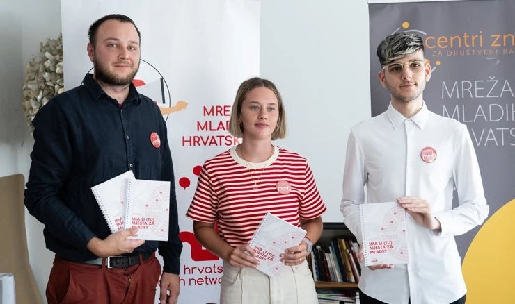 Predstavnici Mreže mladih Hrvatske