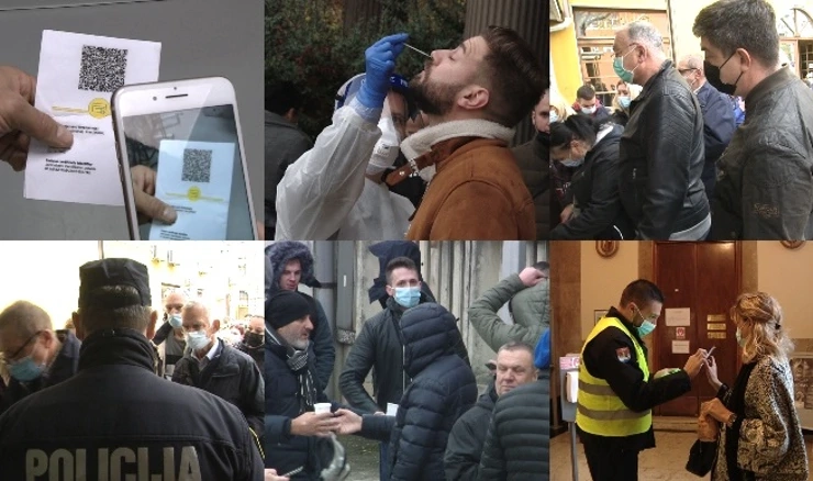 Prvi dan života s COVID potvrdama