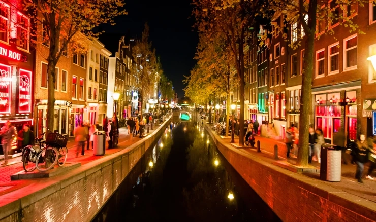 Crvena četvrt u Amsterdamu