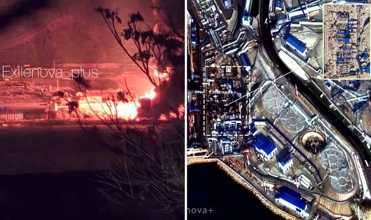 Oštećeni naftni terminal u Novorosijsku