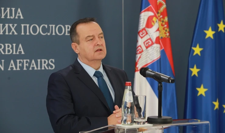 Ivica Dačić u  Beogradu primio europarlamentarce 