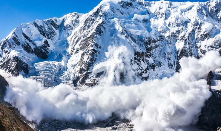 lavina, arhivska fotografija