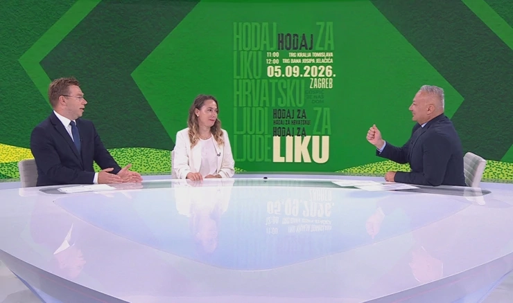 Gostovanje Marka Pavića i Marije Selak Raspudić u Studiju 4