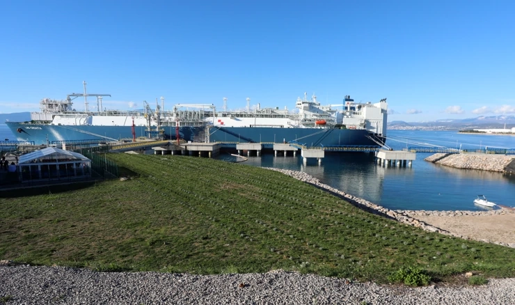 LNG terminal: Od početka rada otpremljeno više od 4 milijarde prostornih metara plina