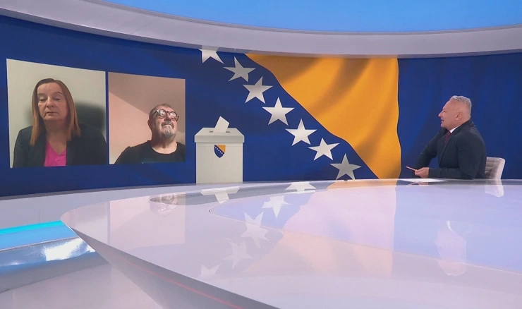 Razgovor u studiju sa Petrom Vlahovom vezano uz izbore u BiH