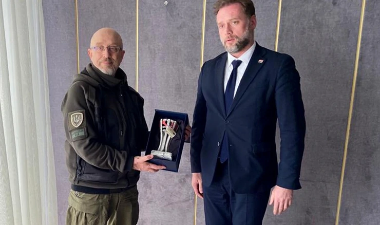 Ministar Banožić s  Oleksijem Reznikovim