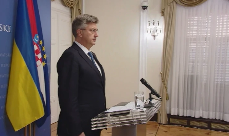 Premijer Plenković obratio se ukrajinskom parlamentu