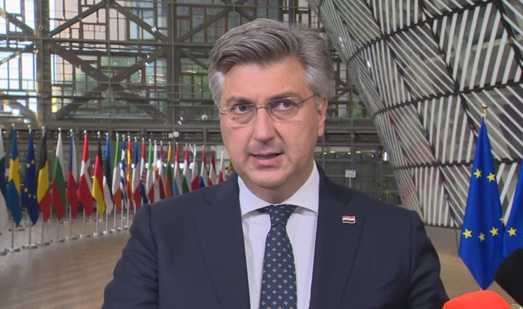 Premijer Andrej Plenković u Bruxellesu