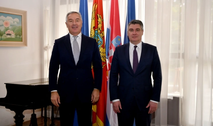 Milo Đukanović i Zoran Milanović