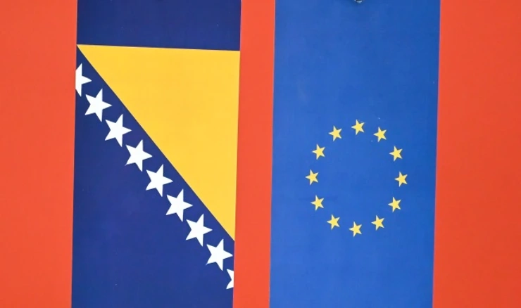 Zastave BiH i EU-a